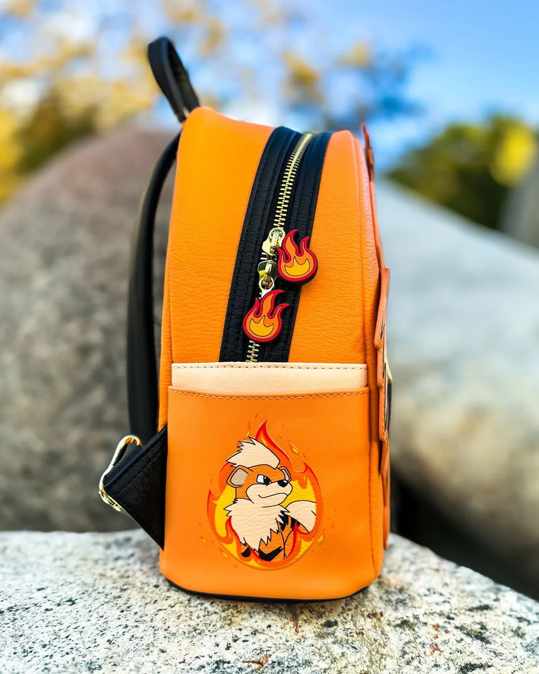 707 Street Exclusive - Loungefly Pokemon Growlithe Cosplay Mini Backpack