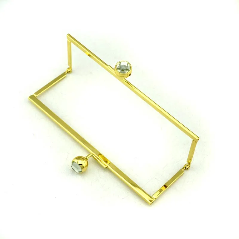 7"(18.5cm) Vintage Gold Purse Frame 18.5cm x 6.5cm