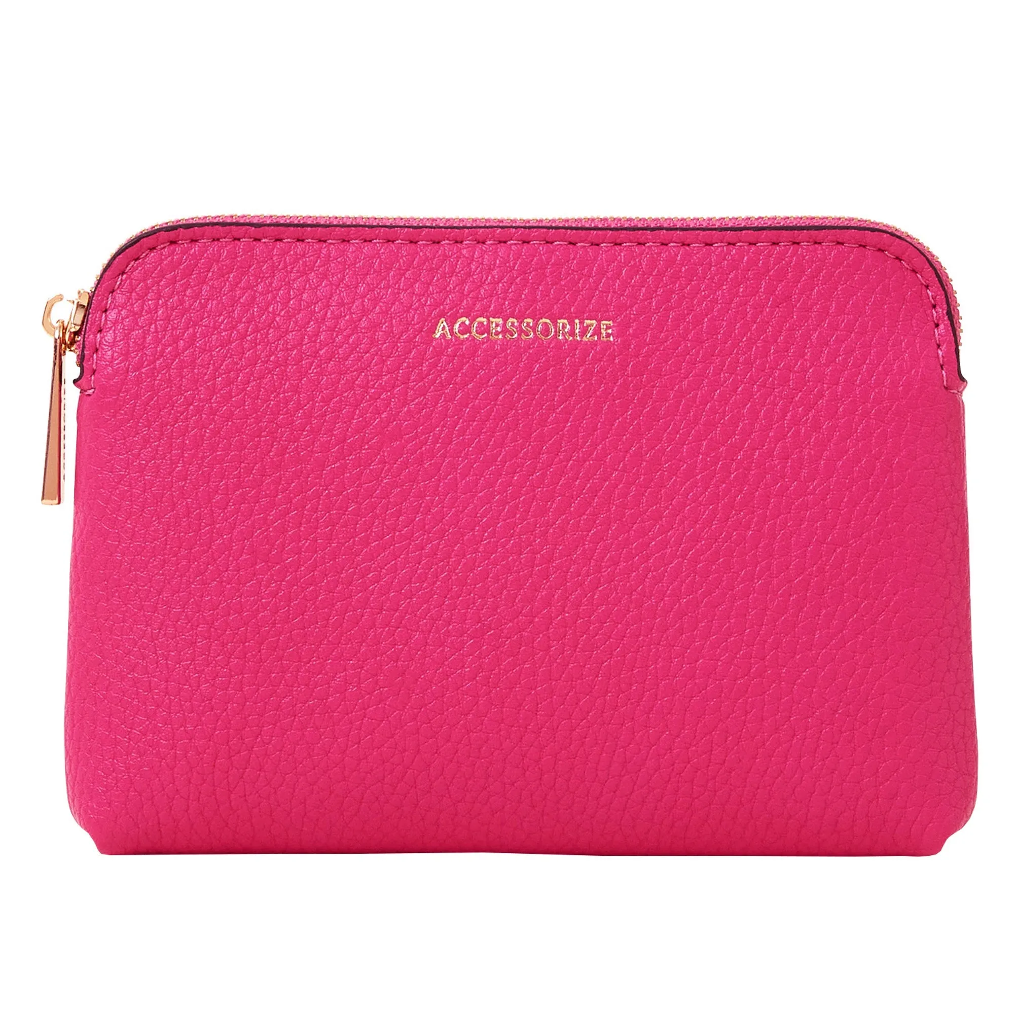 Accessorize London Women's Pink Classic Coin Purse