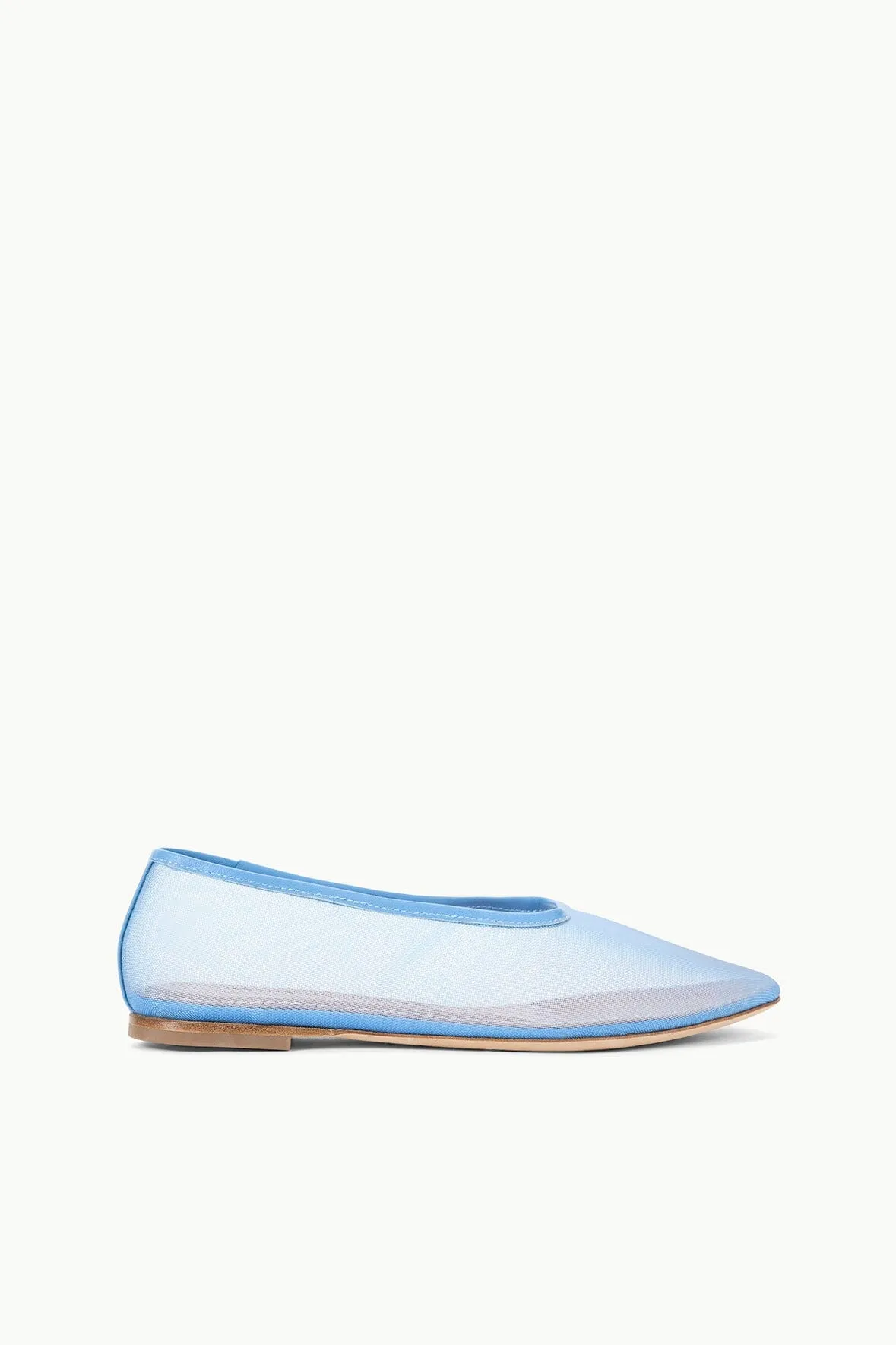 ALBA BALLET FLAT | STAUD BLUE MESH