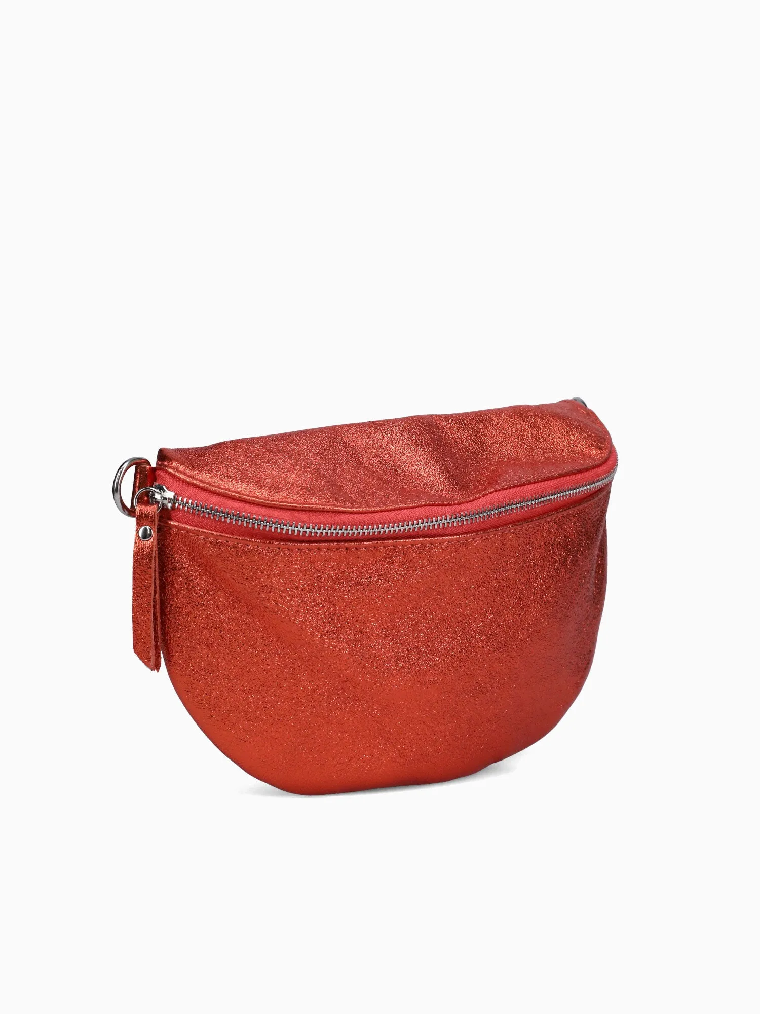 Almond Laminato Shoulder Bag Aragosta