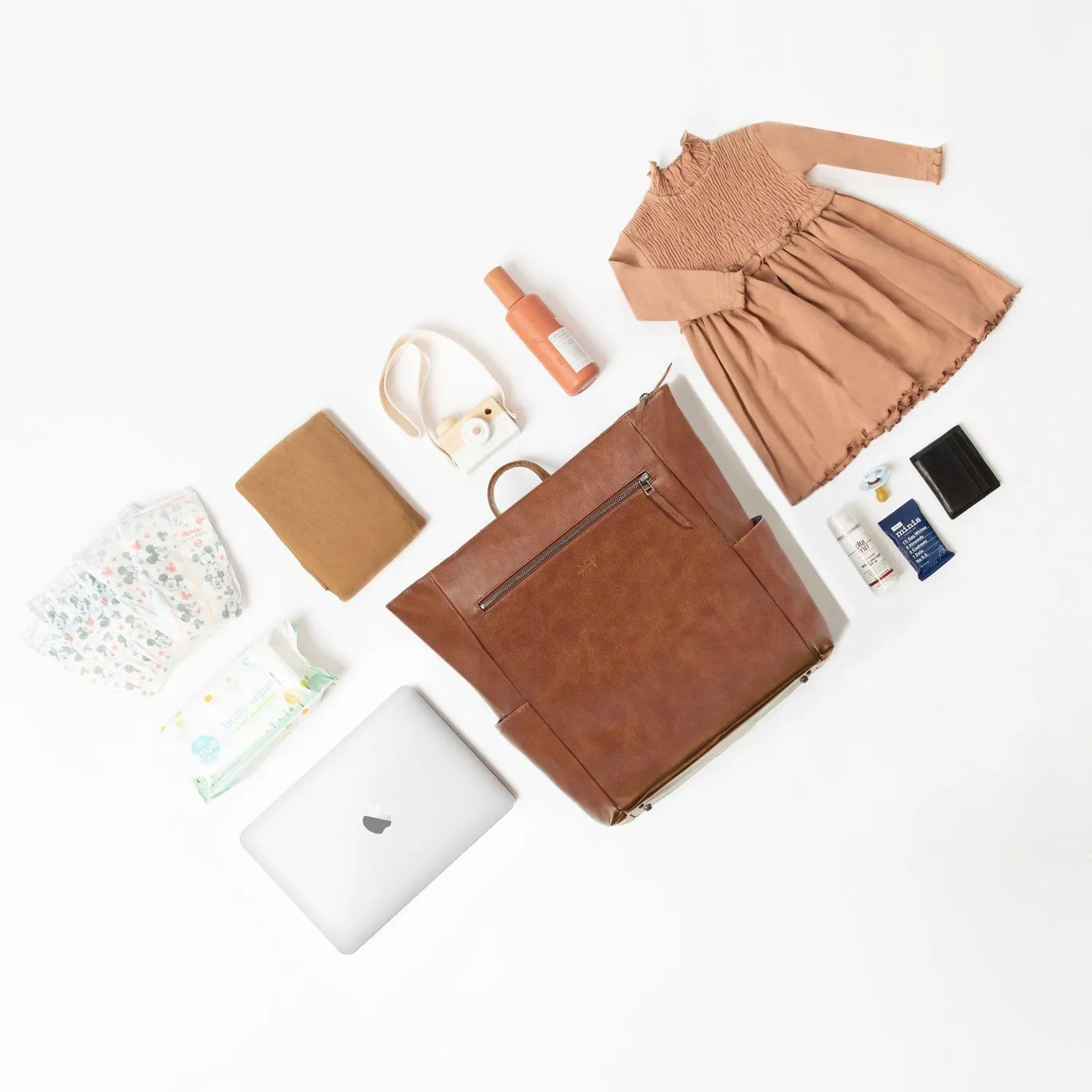 Almond Minimal Backpack