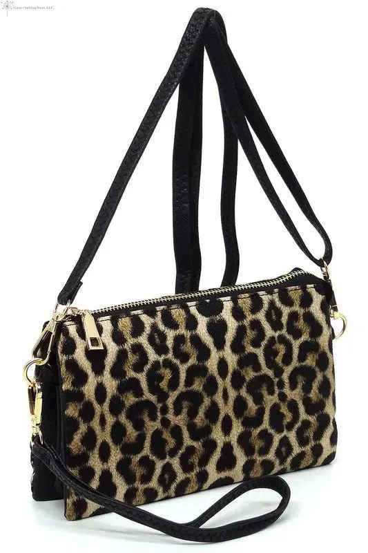 Animal Print Crossbody Bag