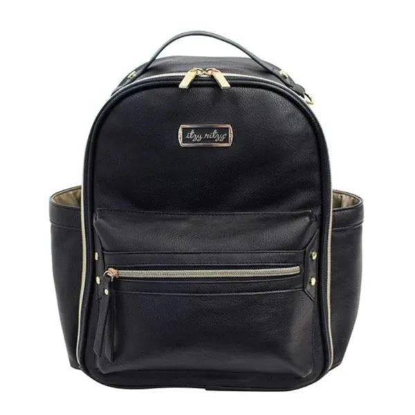 Black Itzy Mini? Diaper Bag Backpack by Itzy Ritzy