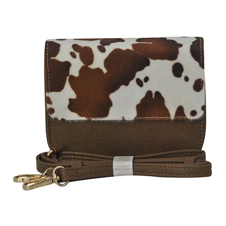 Brown Cow NGIL Faux Fur Clutch/Crossbody Bag