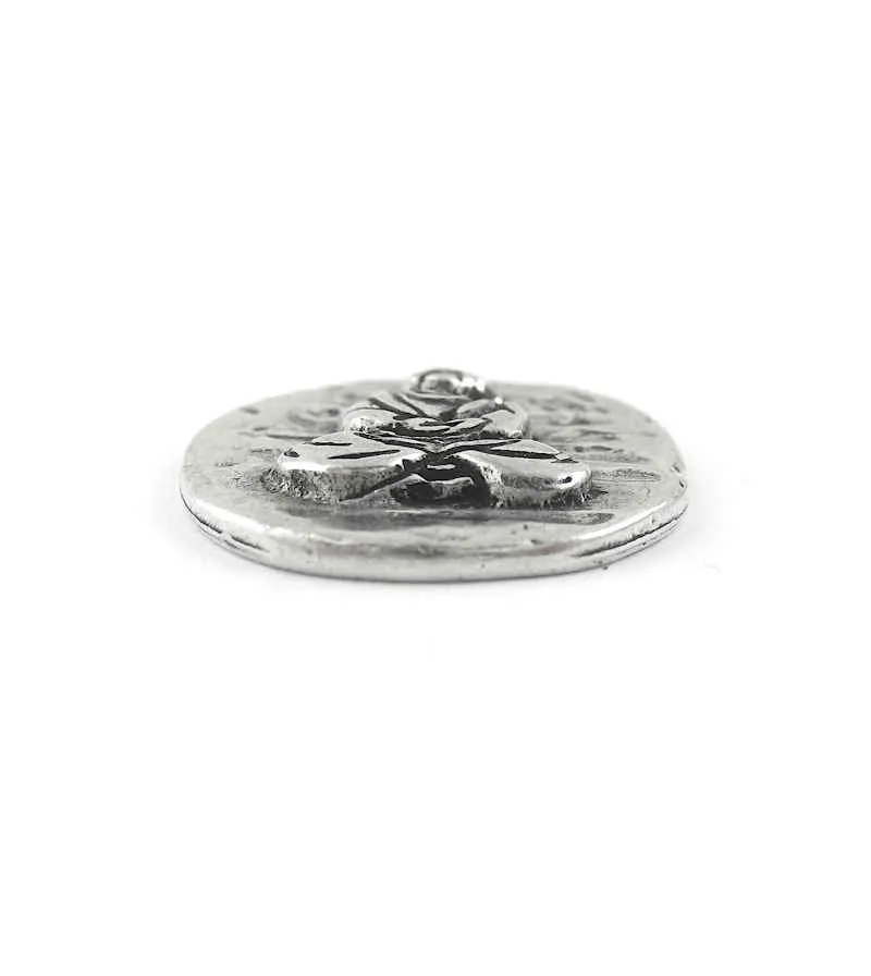 Buddha Pocket Stone, Lead-Free Pewter