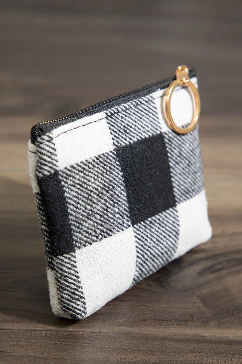 Buffalo Check Coin Purse