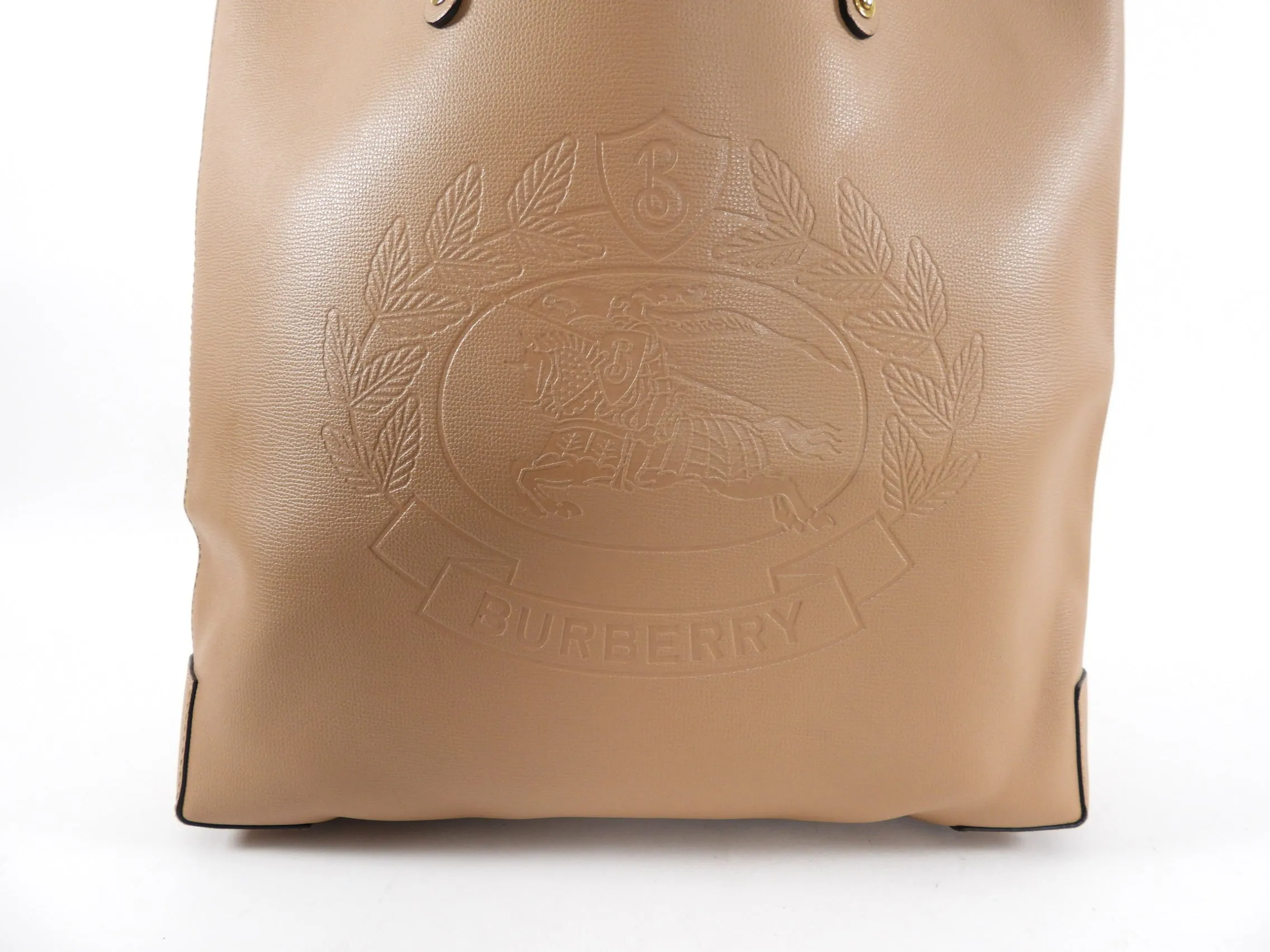 Burberry Large Remington Crest Tote Bag