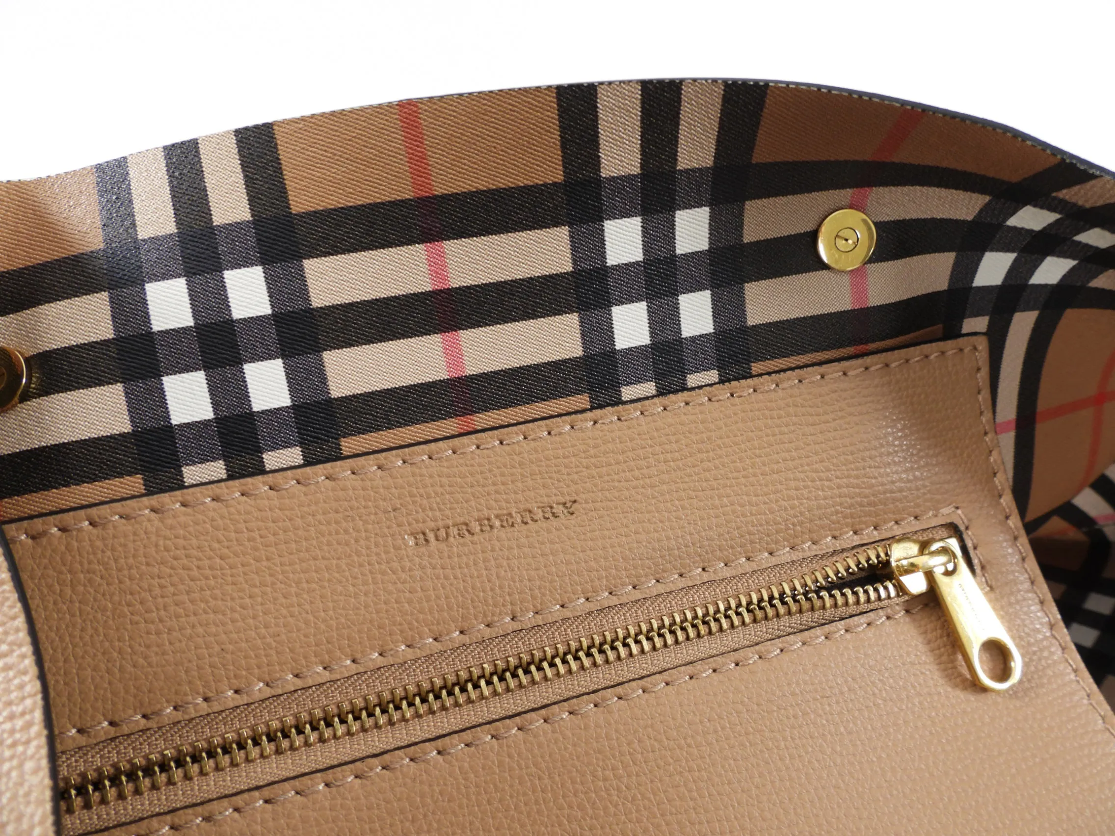 Burberry Large Remington Crest Tote Bag