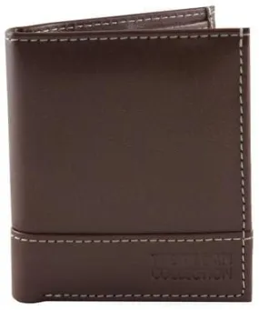 'Coleman' Bi-Fold Vegan Wallet by The Vegan Collection - Brown