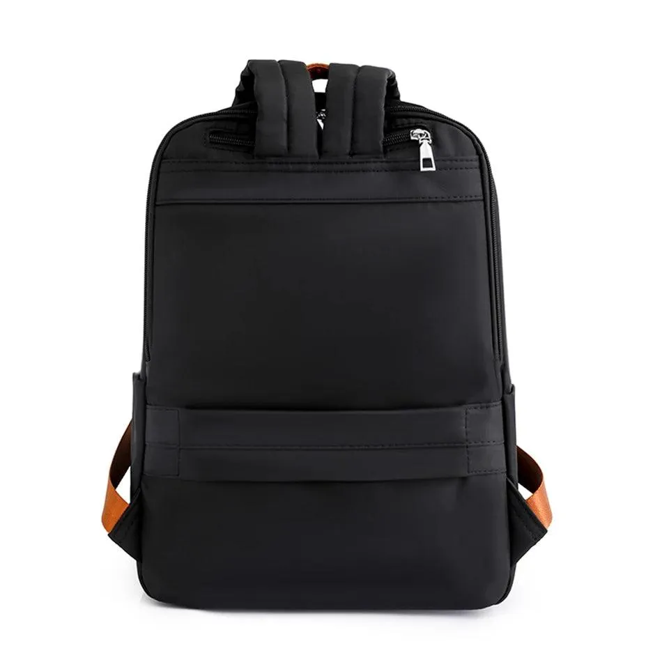 Cool Backpack - Nylon Laptop Fashion Shoulder Solid Book Bag (QD143)