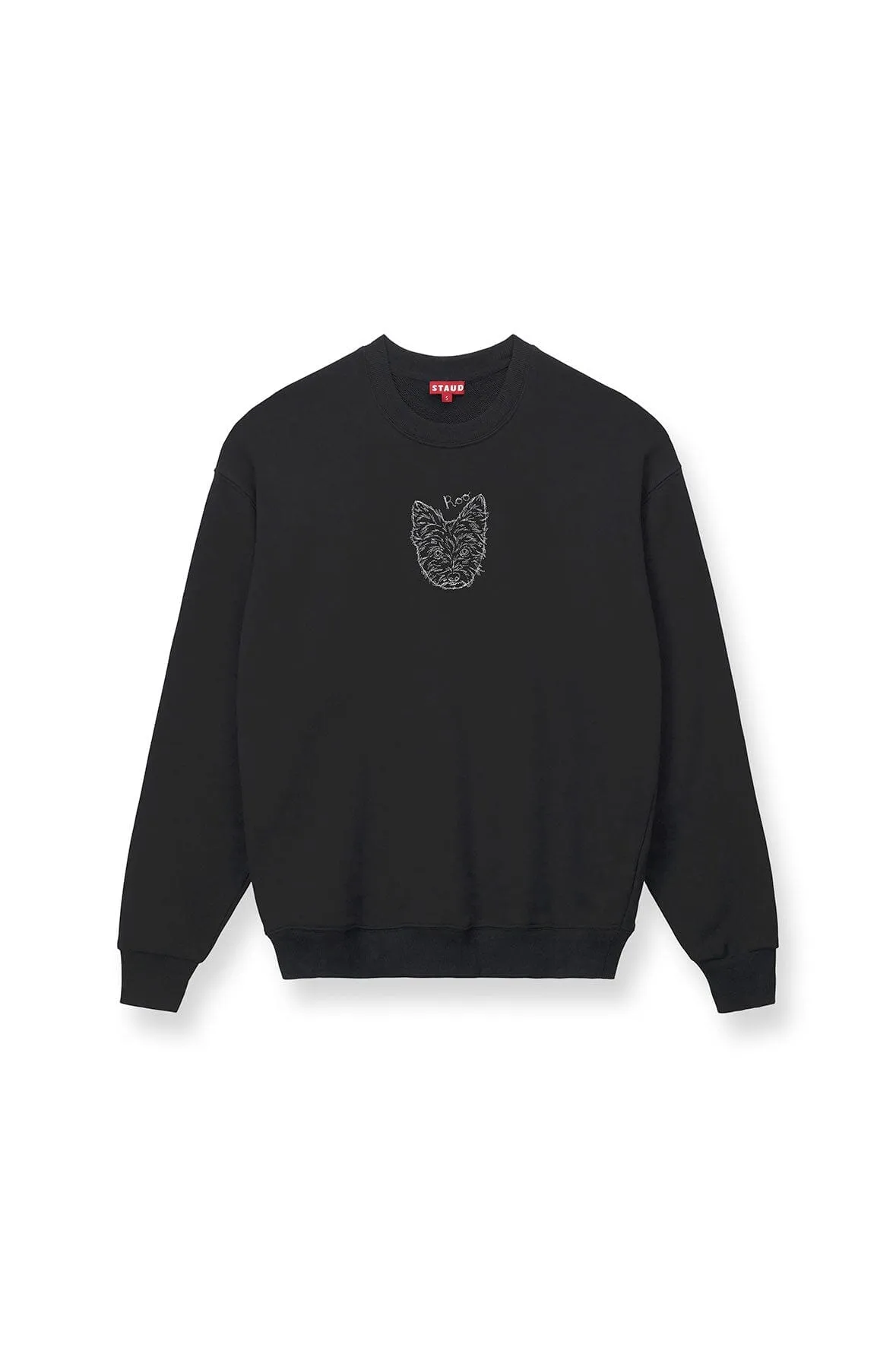 CUSTOM STAUD x C.BONZ OVERSIZED SWEATSHIRT | BLACK