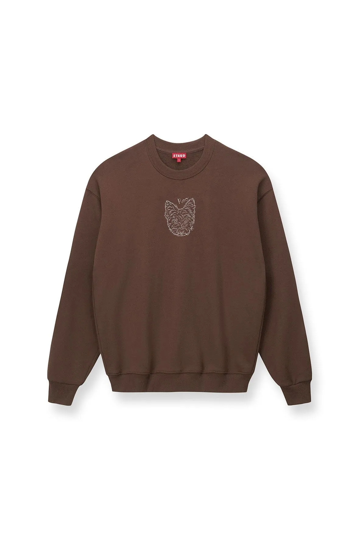 CUSTOM STAUD x C.BONZ OVERSIZED SWEATSHIRT | BROWN