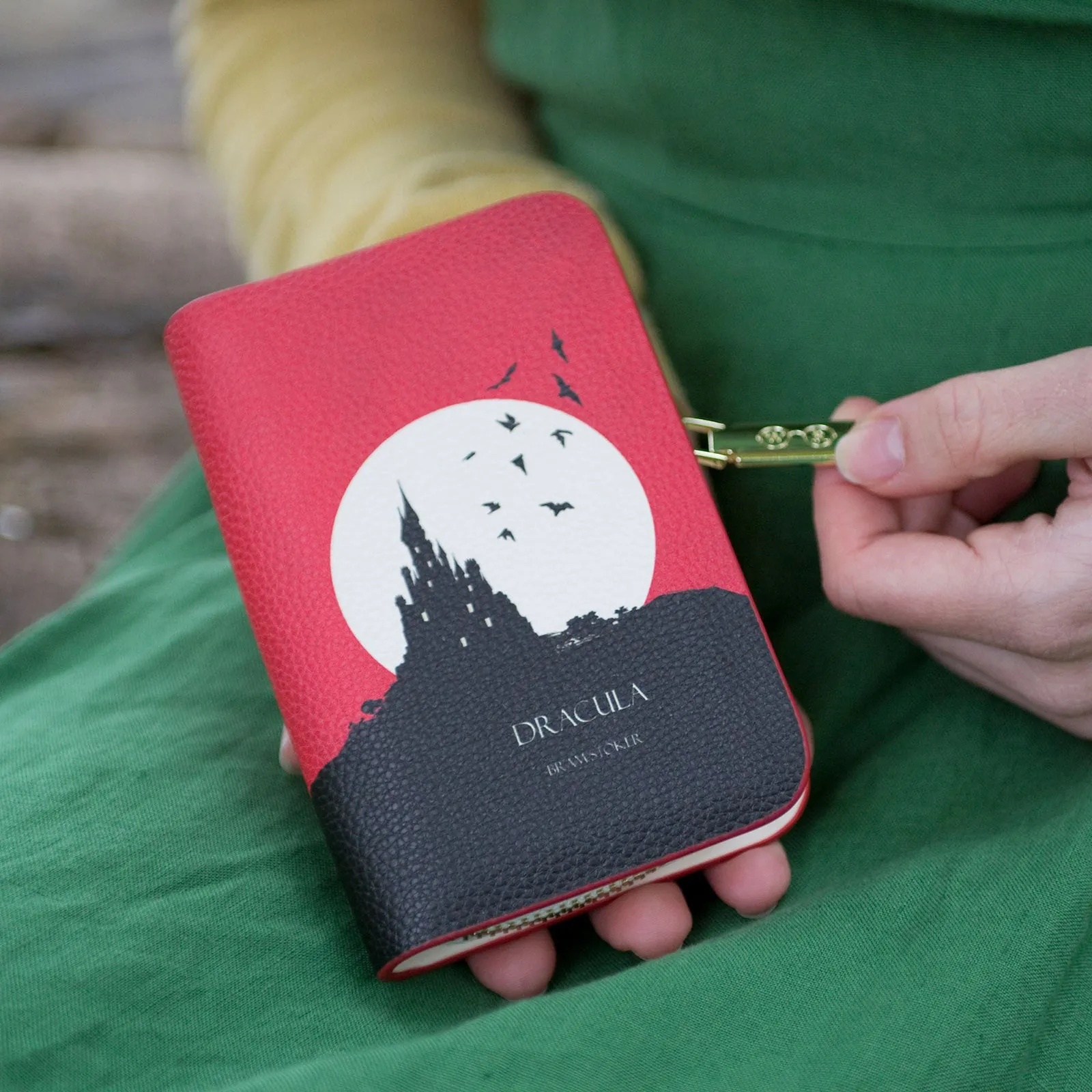 Dracula Moon Book Wallet