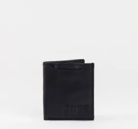 EDGE Bi-Fold Leather Wallet with Logo