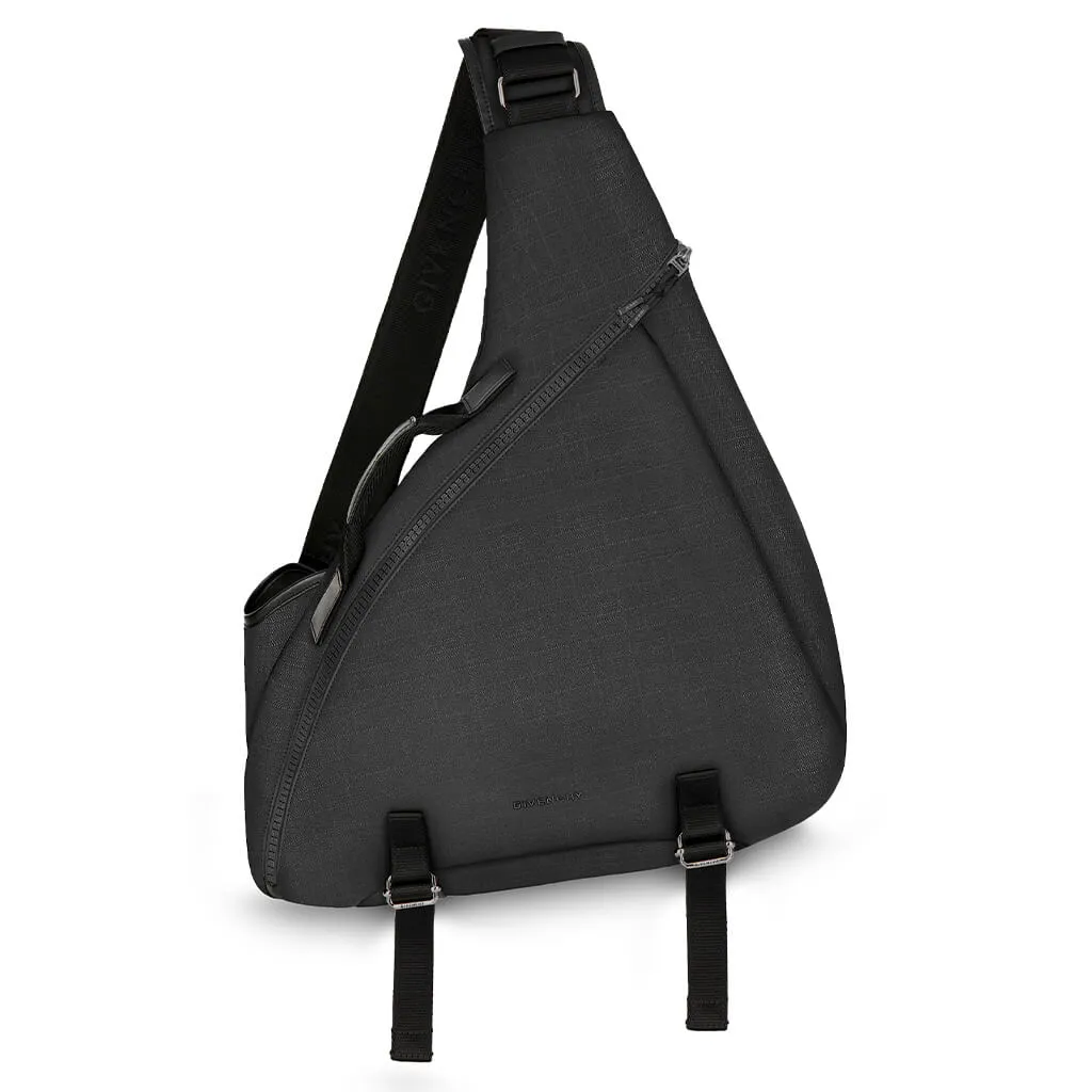 G-Zip Triangle Bag Medium - Black