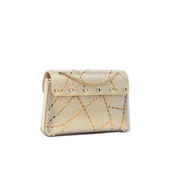 Geomterical designed evening Bag AD 129