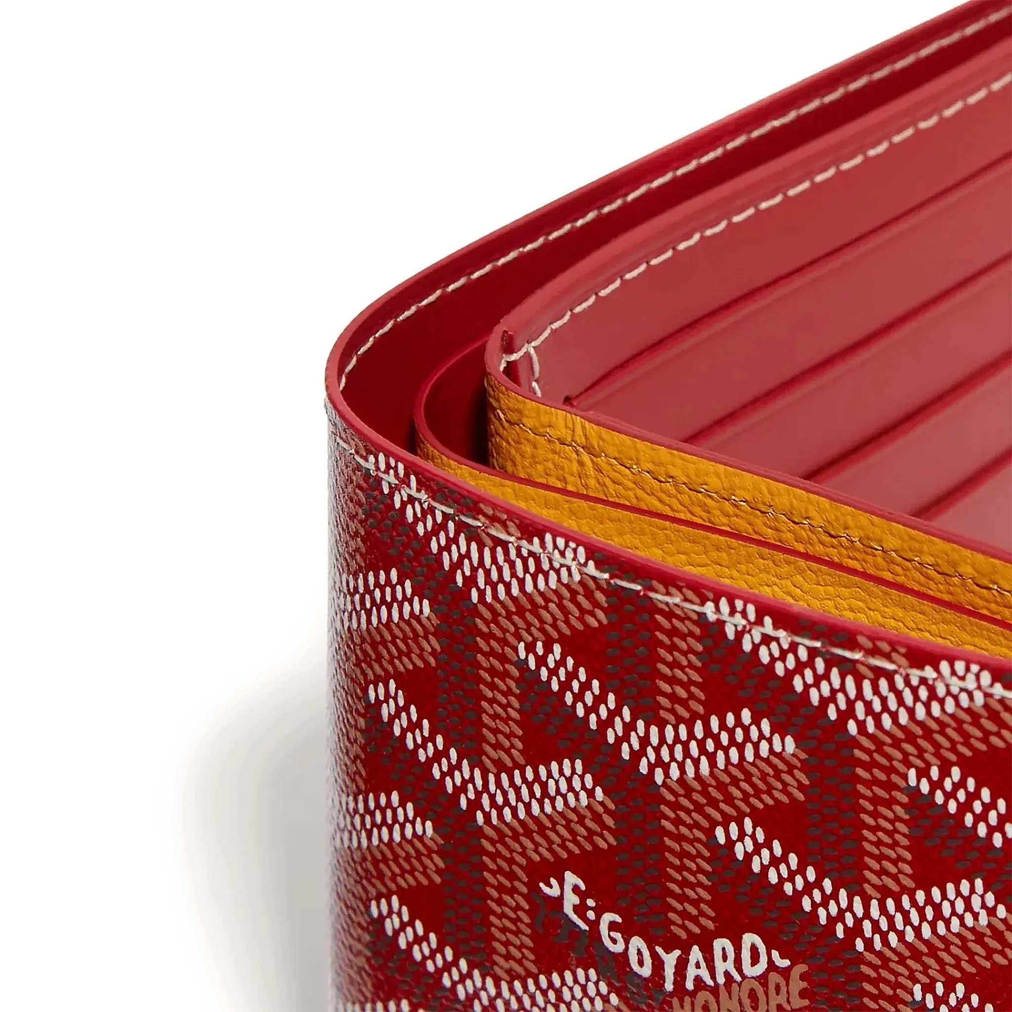 Goyard Victoire Red Wallet