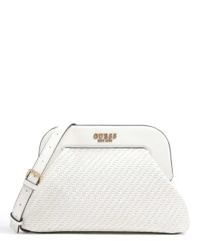 GUESS Abey White Crossbody Bag