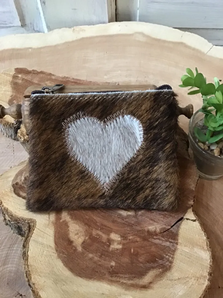 Hair On Heart Coin Wallet