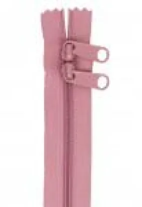 Handbag Zipper 30" Dust Rose