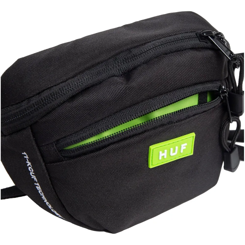 HUF BUNKER SHOULDER BAG-BLACK