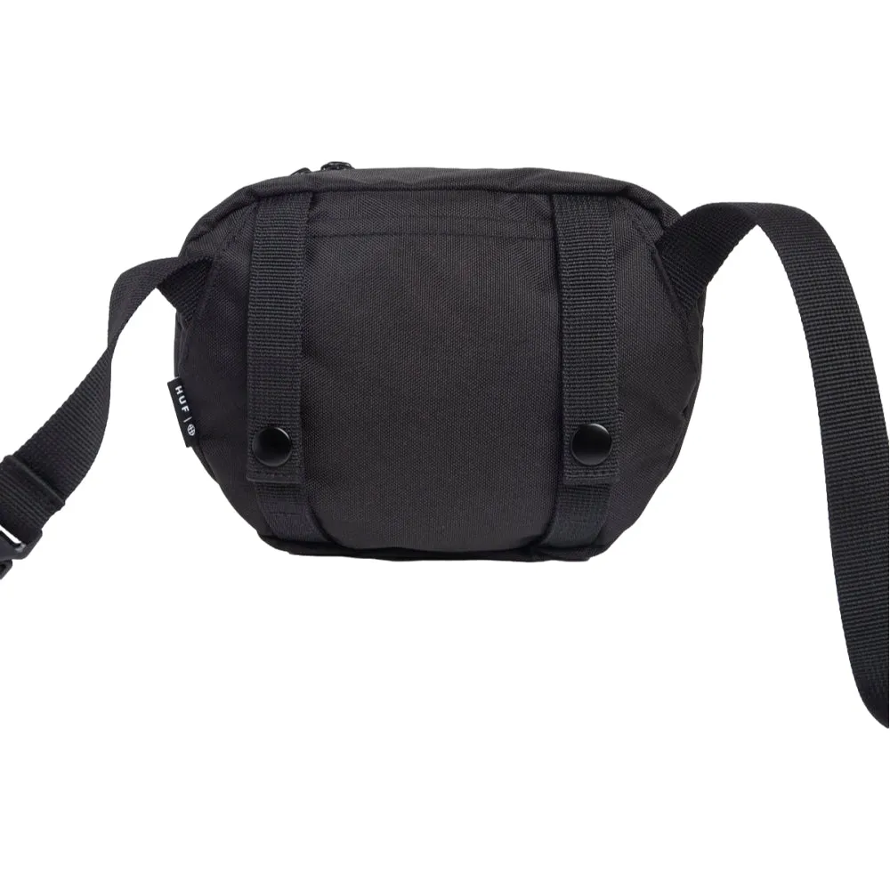 HUF BUNKER SHOULDER BAG-BLACK