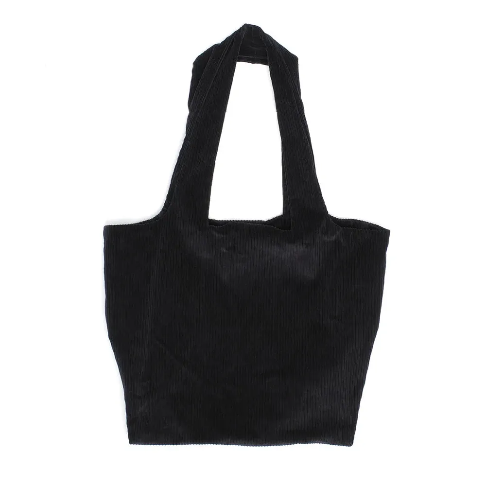 Jungles Spiraling Corduroy Tote Bag