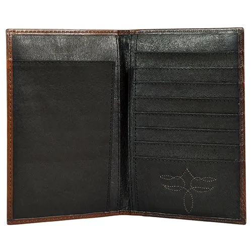 JUSTIN Low Profile Rodeo Wallet Aztec Trim