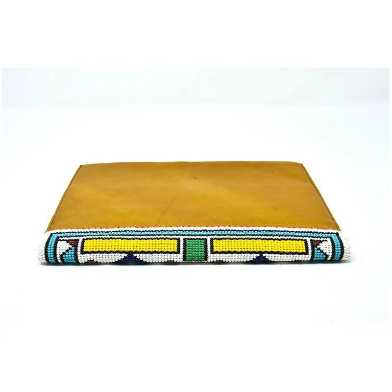 Karungi Beaded Leather Clutch 04