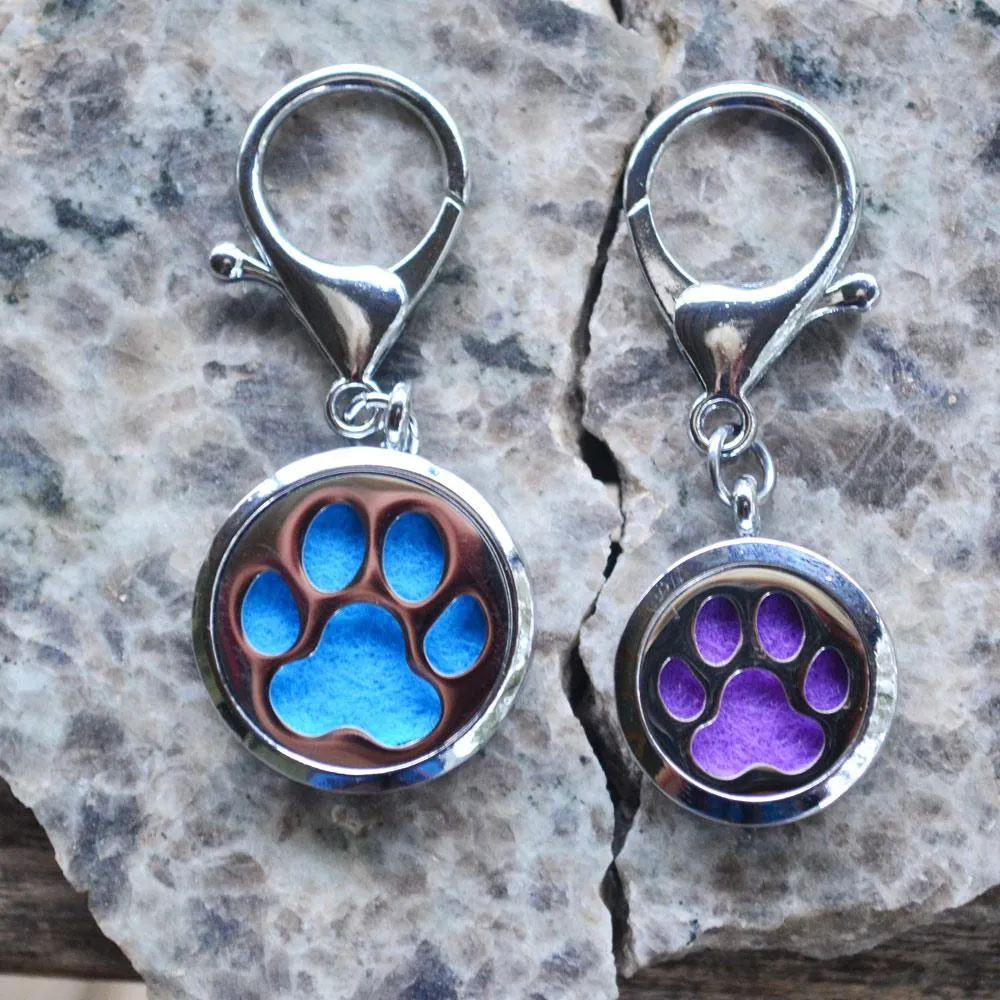 Lone Paw Aromatherapy Purse Locket or Key Ring