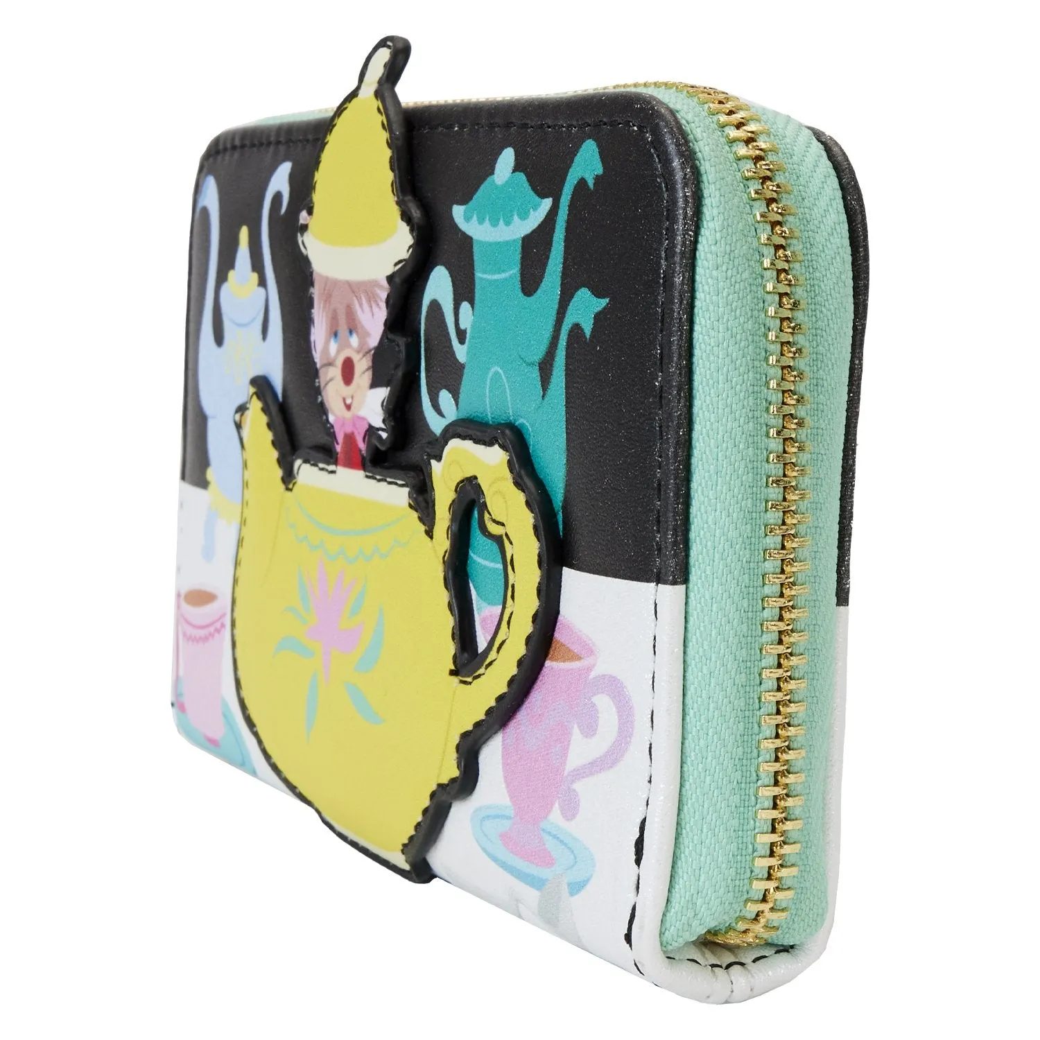 Loungefly Disney Alice in Wonderland Unbirthday Zip-Around Wallet