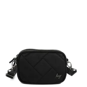 LUG Coupe Matte Luxe VL Convertible Crossbody Bag in Black