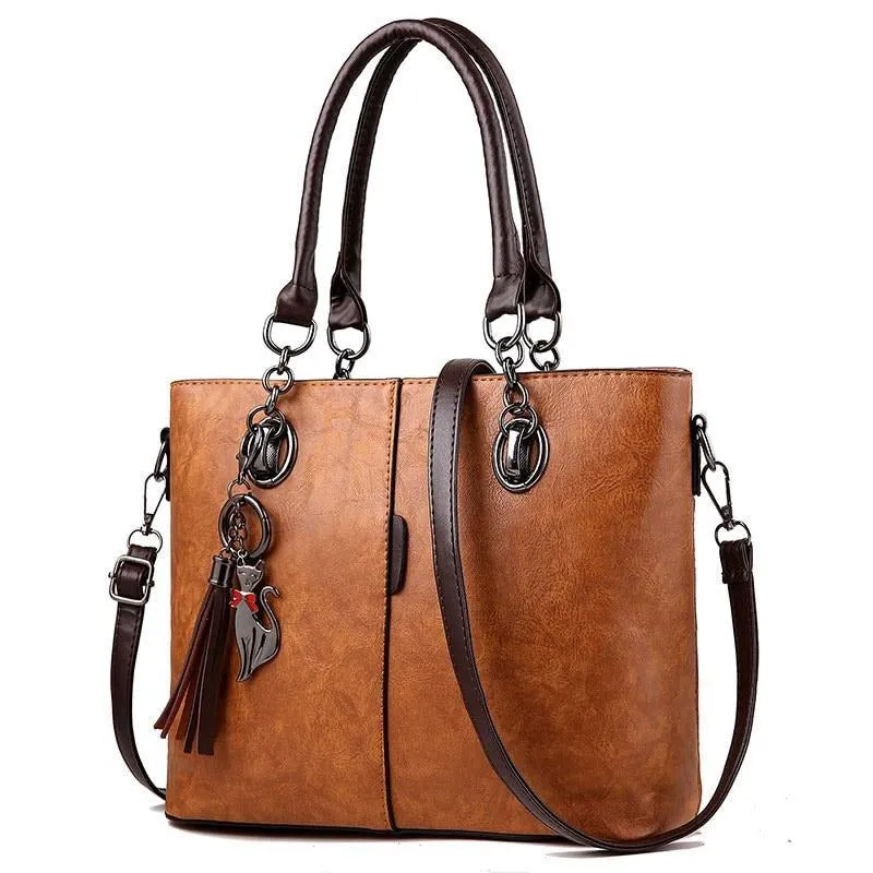 Luxury Designer Leather Shoulder Bag and Handbag