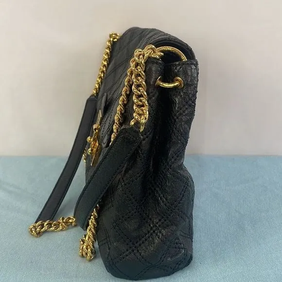 MarcJacobs NWT Black Quilted Chain Strap Bag