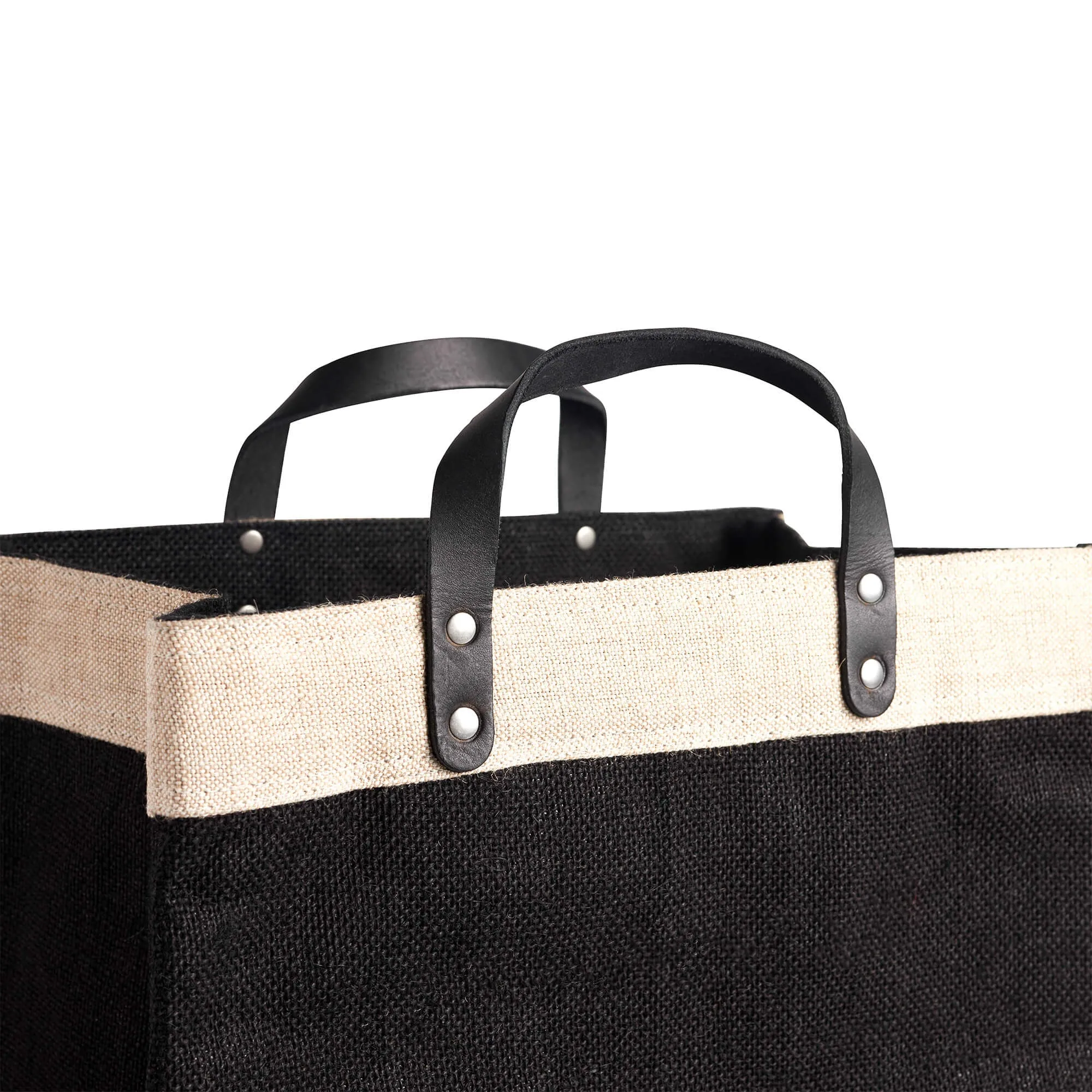 Market Bag in Black with “OUT OF OFFICE”