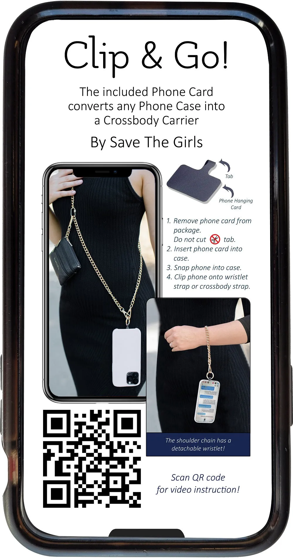 Market Live: Clip & Go - Chain by Save the Girls (Ships in 2-3 Weeks)