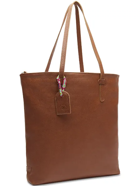 Market Tote, Brandy by Consuela