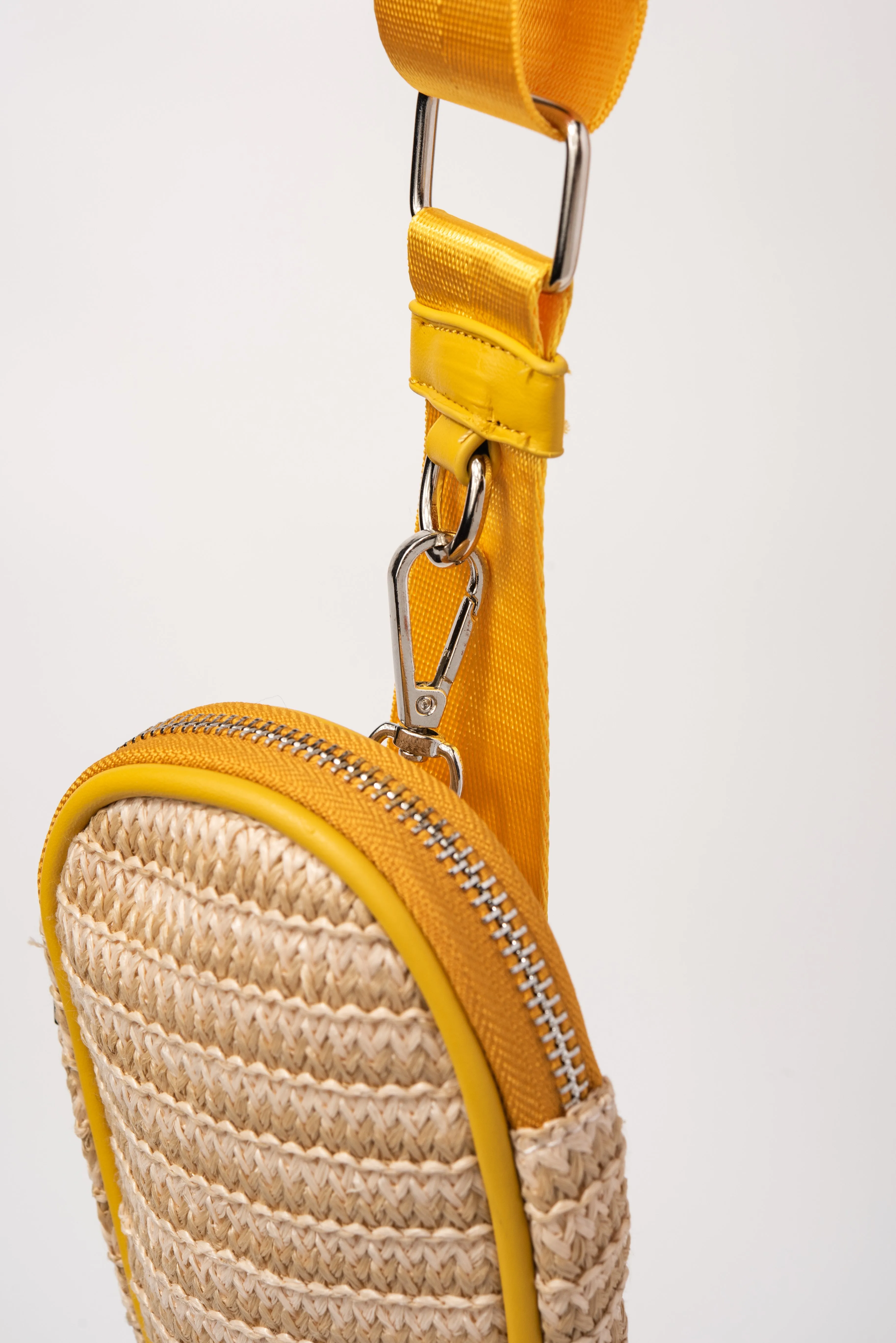 Marnie Straw Crossbody Bag with Detachable Coin Purse