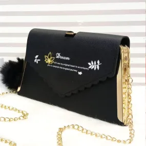 Metal Frame Slim Fancy Stylo Clutches – Women’s Metal Purses Multicolor Clutch Bags