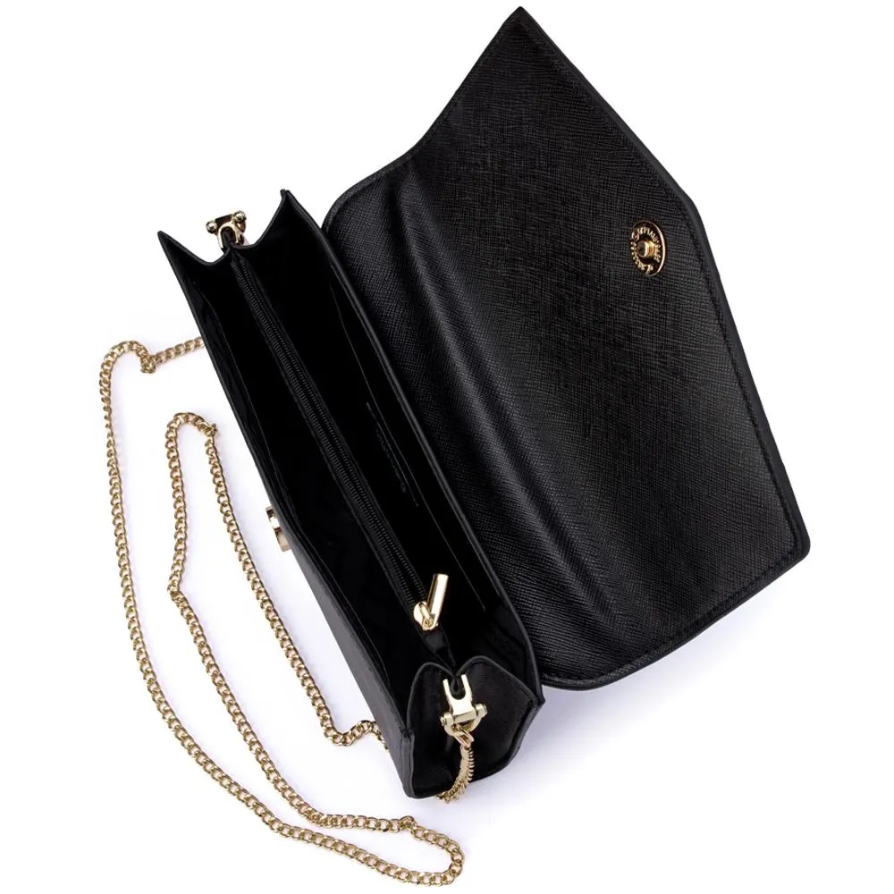 Nic Envelope Clutch (Black)