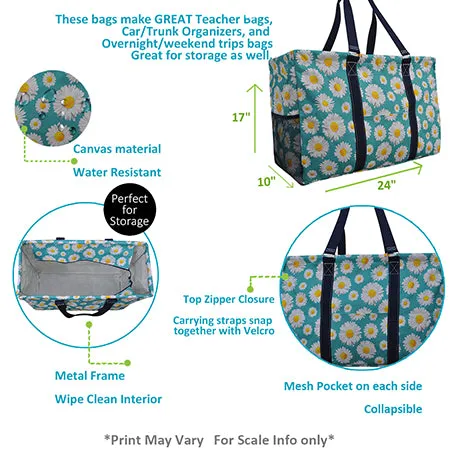 Oopsy Daisy NGIL Mega Shopping Utility Tote Bag