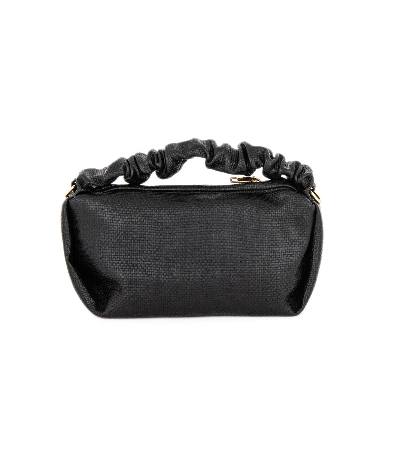 Raquel Scrunch Handle Textured Purse