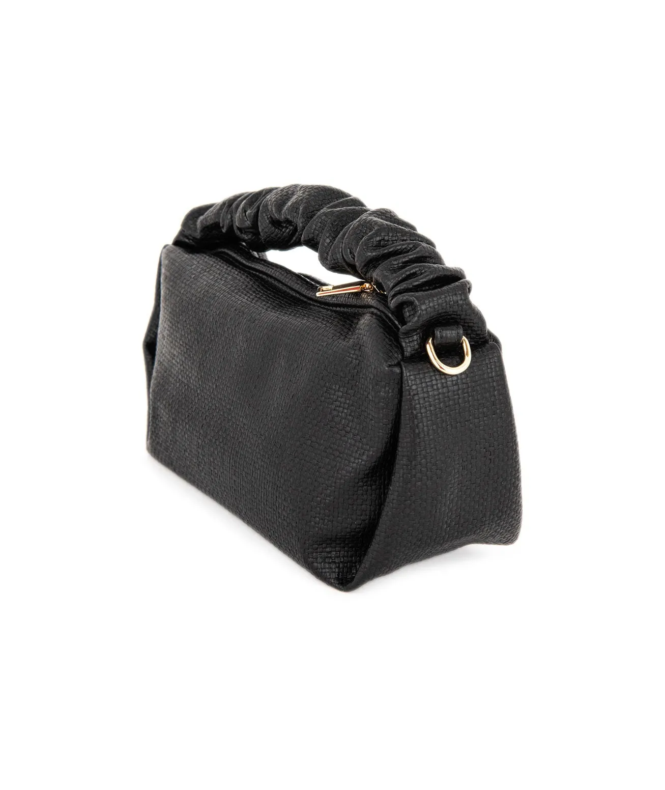 Raquel Scrunch Handle Textured Purse