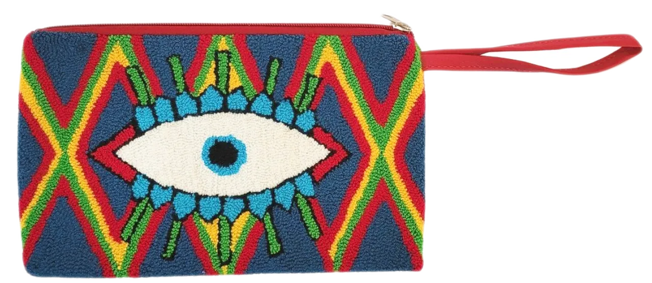 Ryleigh Handmade Wayuu Punch-needle Clutch