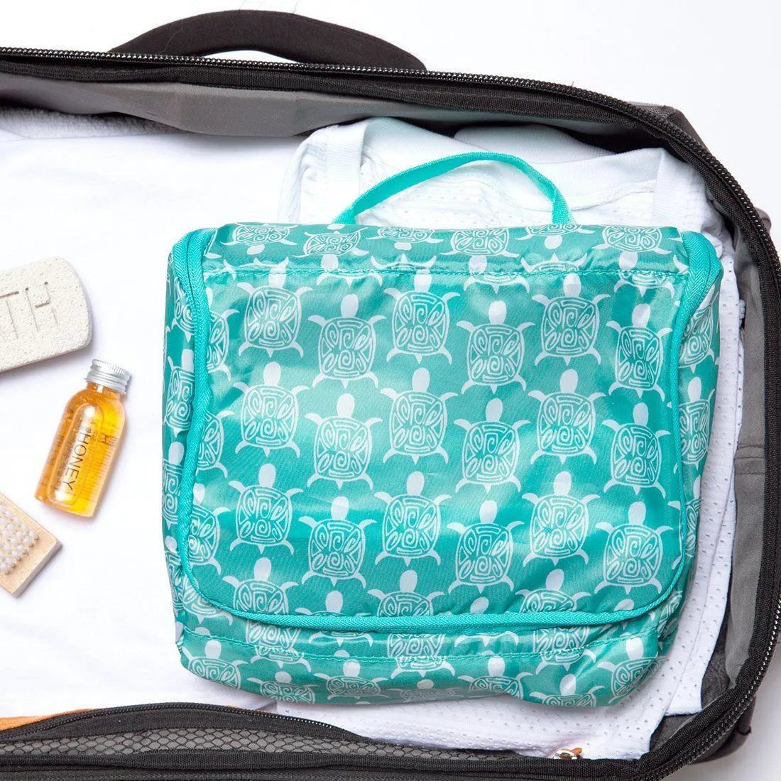 Sea Turtle Hanging Toiletry Bag