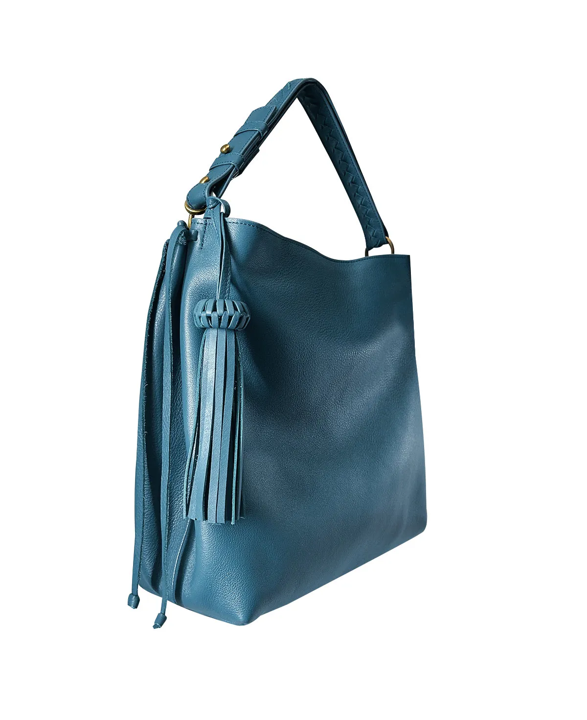 Shoulder Bag Bacalar Blue Leather