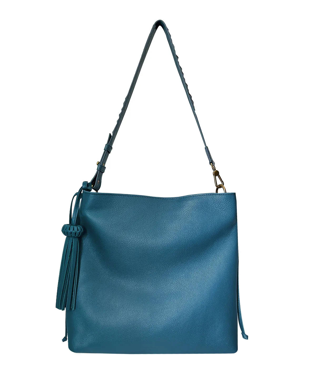 Shoulder Bag Bacalar Blue Leather