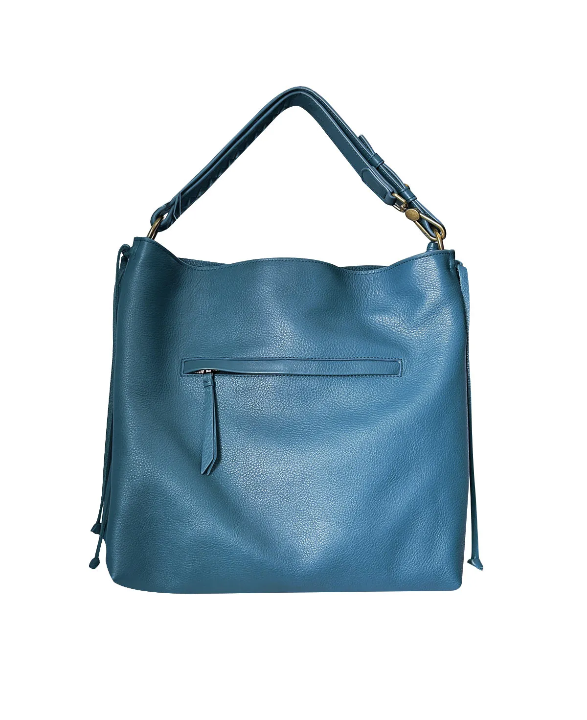 Shoulder Bag Bacalar Blue Leather