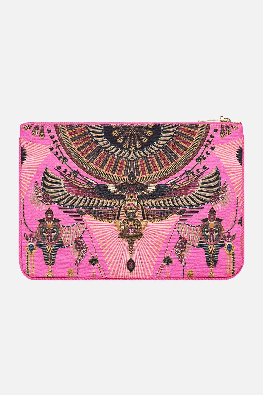 SMALL CANVAS CLUTCH SONG OF THE SCARAB